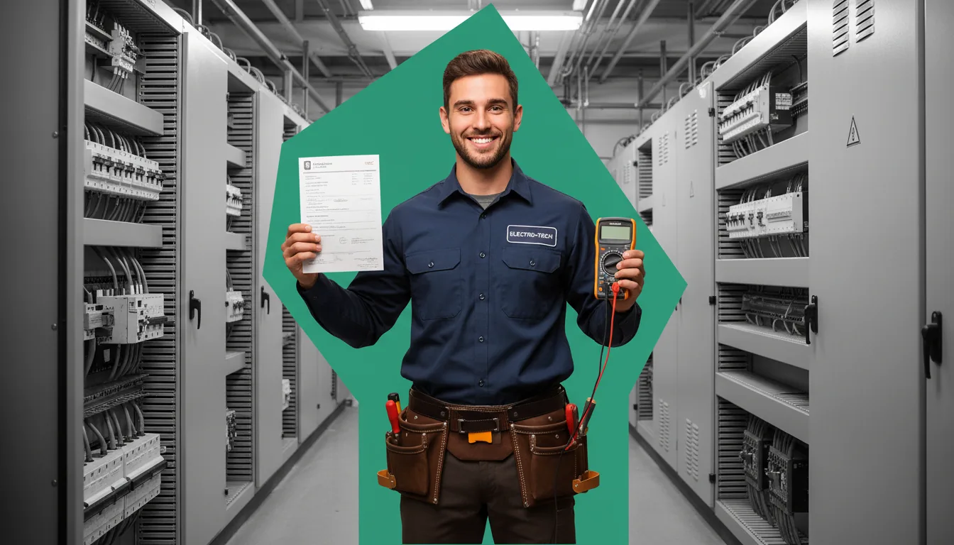 Electricista certificado: qué es, qué carnet necesitas y cómo serlo en 2026